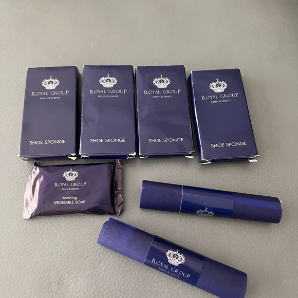 🎉5 for $25 🎉NEW ROYAL GROUP HOTELS TOILETRIES BUNDLE- 7 ITEMS - Picture 7 of 7